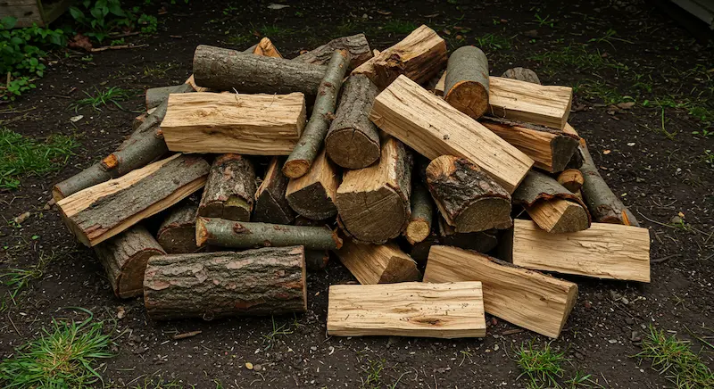 Common Firewood Storage Mistakes and How to Avoid Them 1 Stacking Firewood Against Your House1