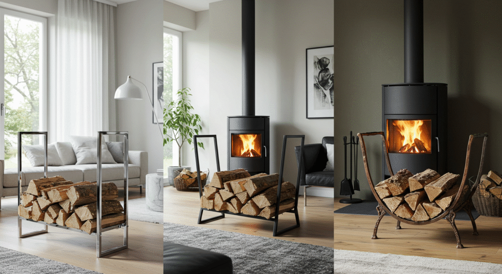 Ultimate Guide to Choosing a Durable Metal Firewood Rack 6 User correctly assembling a metal rack