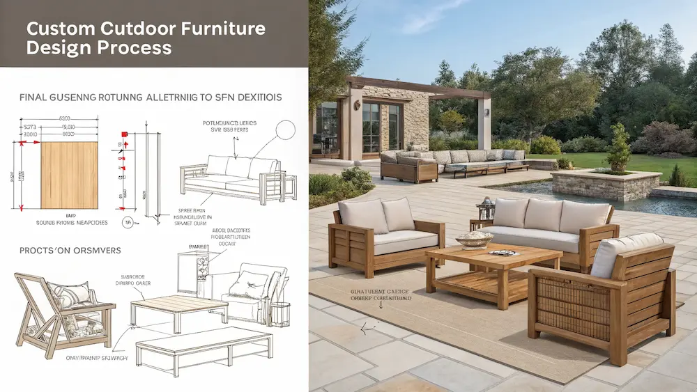 Custom Outdoor Furniture Design Process 2